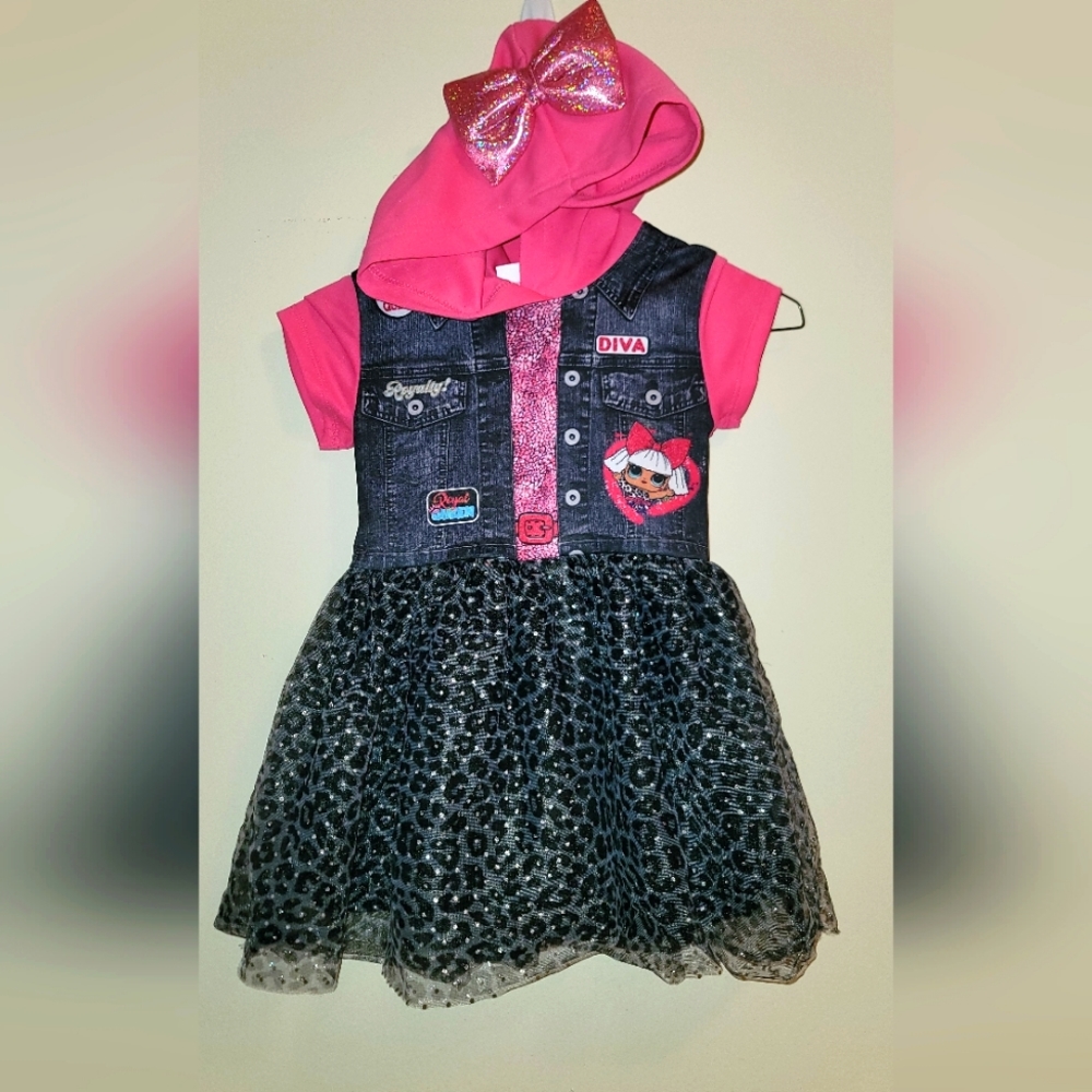 Girls LOL Dress 4/5T